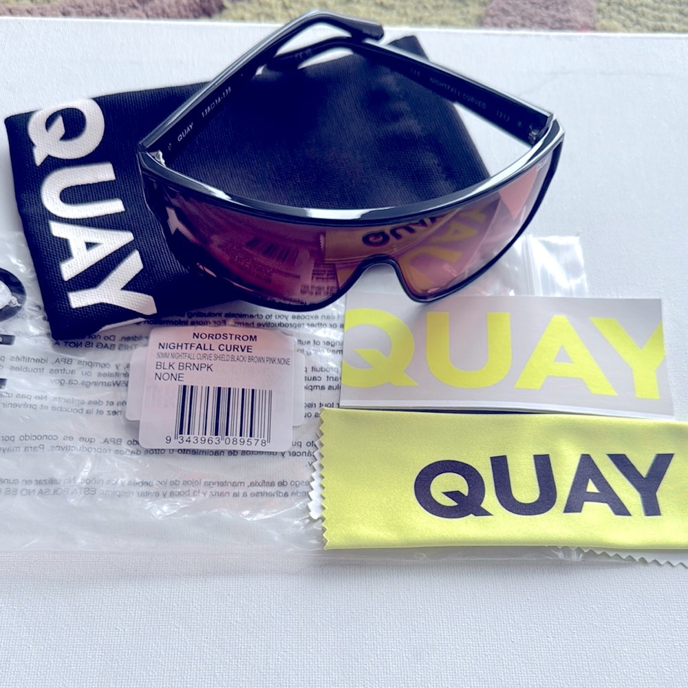Quay Australia Black Sunglasses